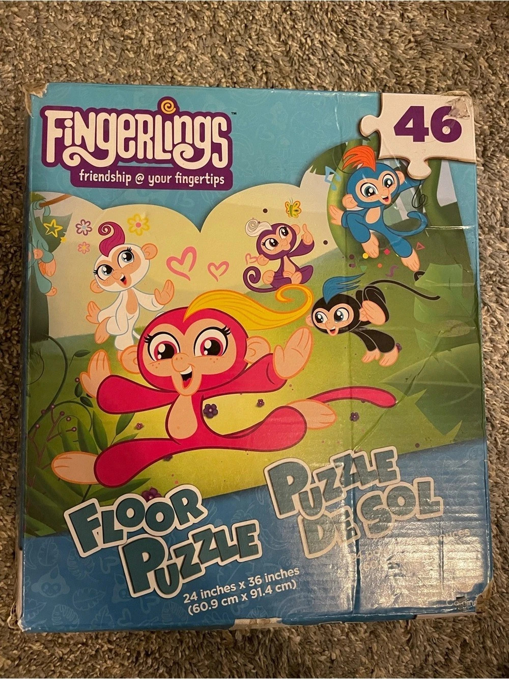 Fingerlings 46-Piece Floor Puzzle
